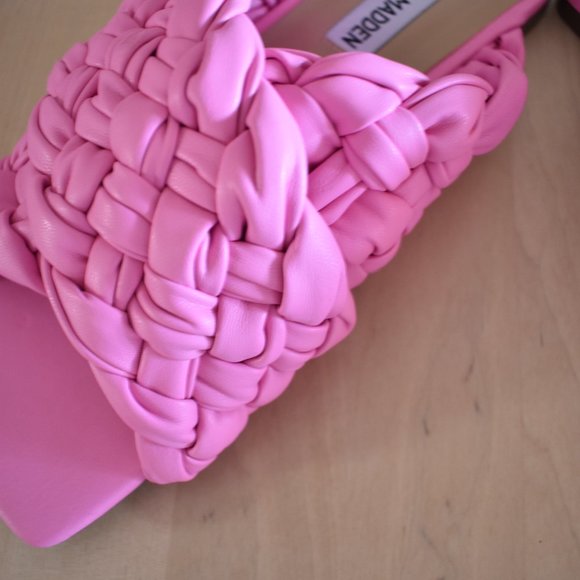 Steve Madden Marina Braided Square Toe Sandals - Picture 11 of 14